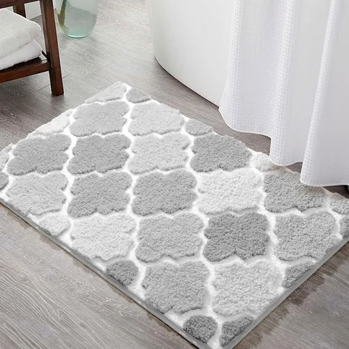 Miniatura 19 de DEXDE Alfombras de Baño Corredor 24x47 pulgadas Alfombra de Baño Larga Antideslizante Suave Lavable Alfombras de Baño Grandes para Baño Dormitorio