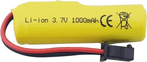 Miniatura 4 de 3 unids 3.7 V 1000 mAh batería de iones de litio con cable de carga USB para 1220A TB202 TB201 TM201 TM202 TC141 DE35 DE38 DE40 DE50 RC Stunt Car