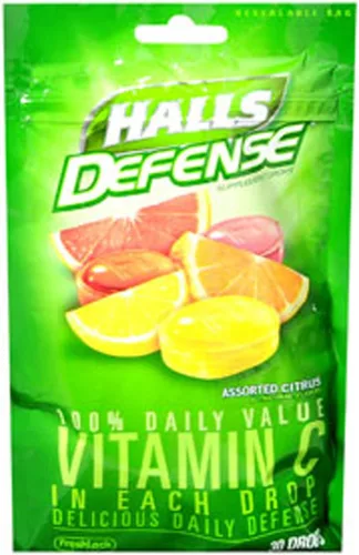 Miniatura 2 de Halls Defense Vitamina C Surtido Citrus Suplemento Gotas - 30 Gotas