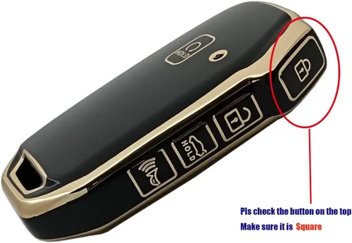 Miniatura 4 de Funda Protectora de Llavero de TPU para Coche con Cadena para Kia 2020-2022 Soul 2019-2021 Forte 2020-2021 Telluride K5 2021-2022 Seltos NIRO