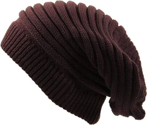 Miniatura 21 de RW Rasta larga Slinky Beanie Sombreros