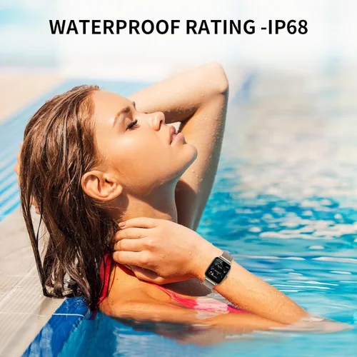Miniatura 8 de Reloj inteligente para mujer, pantalla AMOLED de 1.85 pulgadas, monitor de actividad impermeable IP68, 118 modos deportivos, monitor de frecuencia