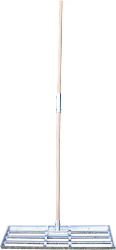 Miniatura 7 de Standard Golf Levelawn Tool - Rastrillo de nivelación de césped de 18 pulgadas con mango de 48 pulgadas Nivela campos de golf, césped y jardines