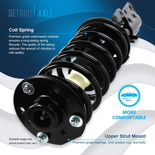 Miniatura 3 de Detroit Axle - 2 puntales delanteros para Chevy Equinox GMC Terrain Saturn Vue Pontiac Torrent Suzuki XL-7 Captiva Sport Struts completos con muelle