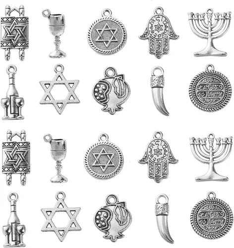 Miniatura 16 de Ipotkitt 100 dijes de vajilla de estilo vintage, cuchara, cuchillo, tenedor, dijes antiguos de cocina para manualidades, joyería, accesorios