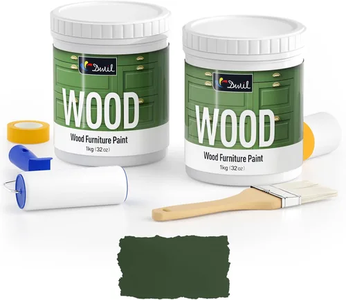 Miniatura 13 de DWIL Pintura para Muebles con Acabado Mate - Pintura para Madera de 16 Oz para Gabinetes, Puertas, Mesas y Cómodas Renovación - A Base de Agua, No