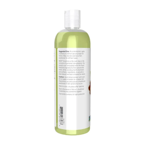 Miniatura 4 de NOW Foods Soluciones, aceite de semilla de uva, cuidado de la piel para pieles sensibles, hidratante sedoso ligero para todo tipo de piel, 16 onzas