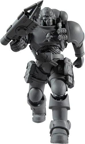 Miniatura 2 de McFarlane Toys Warhammer 40,000 Space Marine Reiver (a prueba de artista) con lanzador de grapnel y base de 7 pulgadas figura de acción