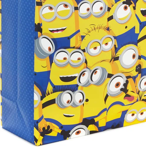 Miniatura 6 de Hallmark Bolsa de regalo extra grande de 15 pulgadas con papel de seda (miniones) para niños, cumpleaños, Navidad