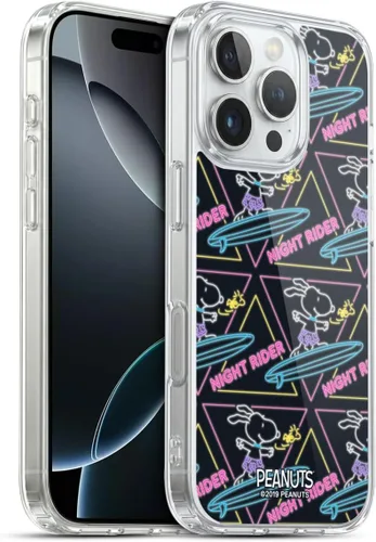 Miniatura 71 de Head Case Designs Peanuts Tropical Surf Snoopy Aloha Disco Gel Funda con licencia oficial [protección de grado militar] compatible con Apple iPhone