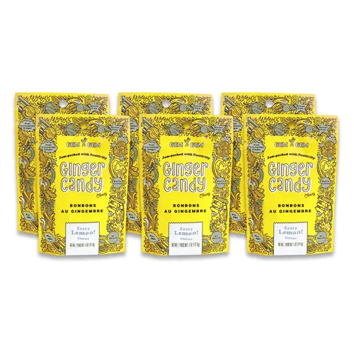 Miniatura 12 de Gem Gem Ginger Candy - Dulces de jengibre para masticar