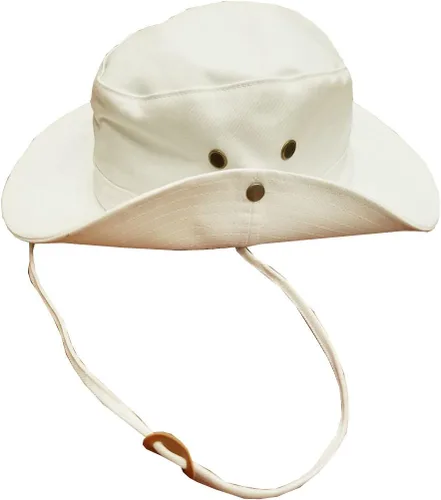 Miniatura 3 de KP USS Anápolis SSN-760 - Gorro de senderismo militar (100% algodón, diseño de buey de boonia), color blanco