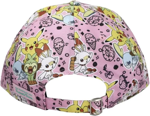 Miniatura 4 de Bioworld Pokemon Anime Personajes Todo Sobre Impresión Rosa El Snapback, Rosado