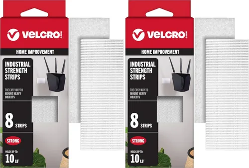 Miniatura 8 de VELCRO Brand - Resistencia industrial Uso en interiores y exteriores Potencia de sujeción superior en superficies lisas Tamaño 10 pies x 2