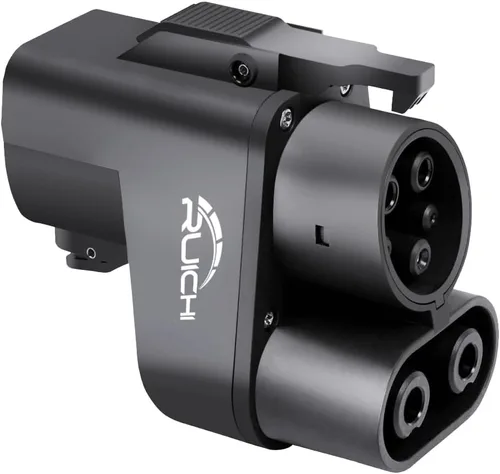 Adaptador de vehículo eléctrico NACS a CCS mejorado, máximo 500 A 1000 V carga rápida tu CCS1 EV en supercargadores Tesla, adaptador NACS a CCS1