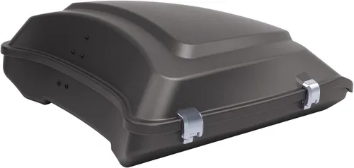 TCT-MOTORPARTS Paquete de maquinilla de afeitar tronco con pestillo apto para Harley TourPak Road King Road Glide 14 y posteriores color #2