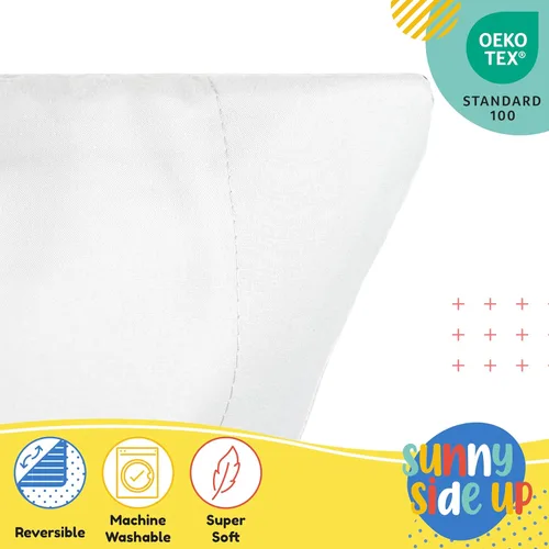 Miniatura 4 de Sunny Side Up Bluey & Bingo - Juego de 2 fundas de almohada reversibles, fundas de almohada de doble cara, ropa de cama súper suave para niños