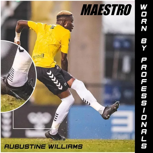 Miniatura 17 de Maestro - Calcetines de agarre de fútbol para hombres y mujeres con almohadillas antideslizantes, ideales para fútbol, baloncesto y deportes