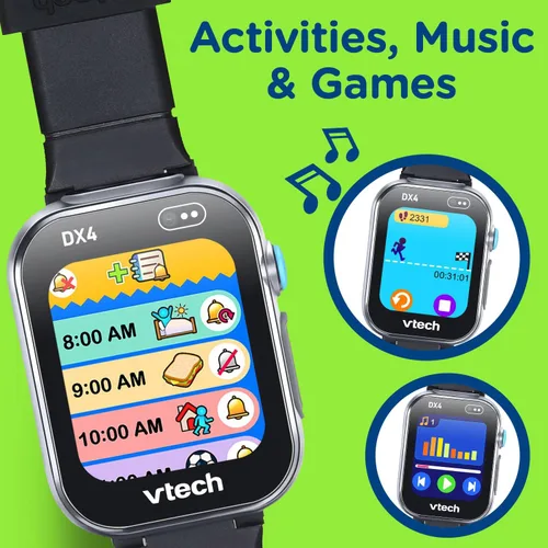 Miniatura 4 de VTech Kidizoom - Reloj inteligente DX4, negro