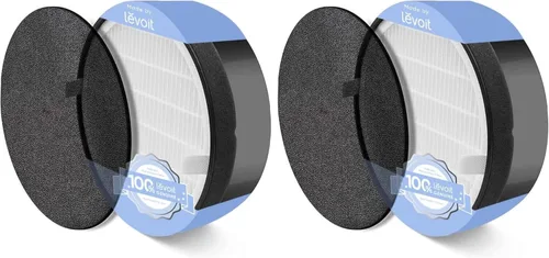 Miniatura 4 de LEVOIT LV-H132 - Filtro de repuesto para purificador de aire, filtros genuinos LV-H132-RF, carbón activado de alta eficiencia para la eliminación