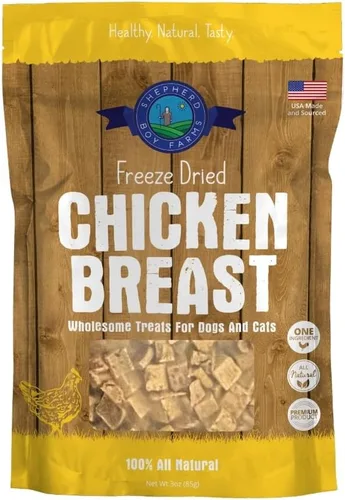 Miniatura 23 de Minnows - Golosinas liofilizadas para perros y gatos, bolsa de 5 onzas, hechas en los Estados Unidos, de granja a tazón