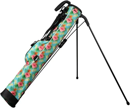 Miniatura 15 de Orlimar Pitch 'n Putt - Bolsa de golf ligera con soporte, diseño de transporte ultraligero, divisor bidireccional, correa para el hombro, bolsa