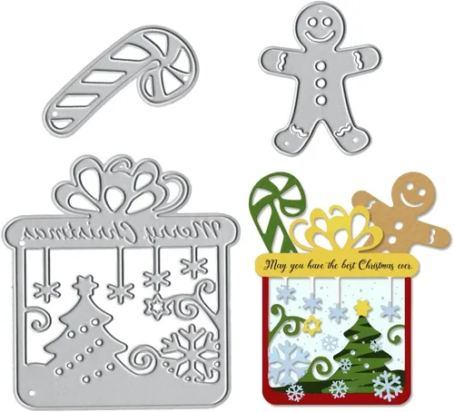 Miniatura 6 de Troqueles de corte de metal para Navidad, Pascua, religión, pesebre, fondo de rezo, troqueles para hacer tarjetas, álbumes de recortes y álbum