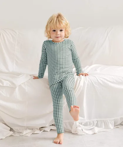 Miniatura 159 de AVAUMA Conjunto de pijama de algodón para bebés y niñas de 6 meses a 7 años