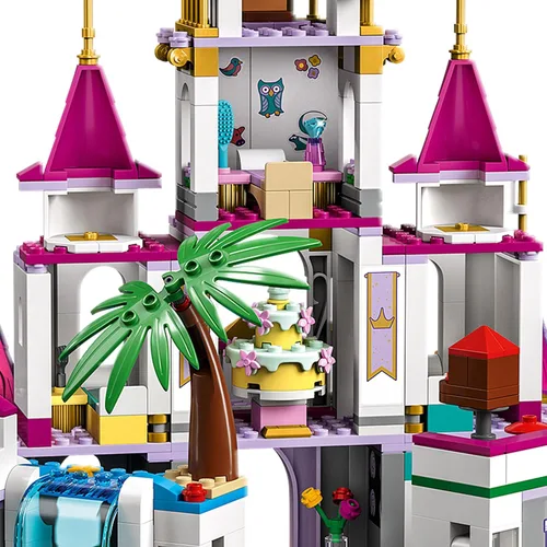 Miniatura 5 de LEGO Disney Princess Ultimate Adventure Castle 43205 Juego de Construcción con 5 Mini Muñecas de Princesas Incluyendo a Ariel, Rapunzel