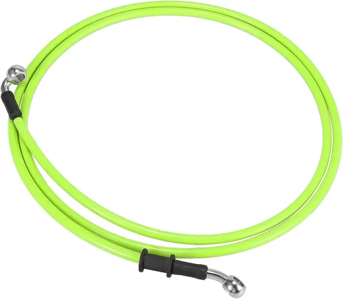 Miniatura 29 de Motoforti Universal 40 cm 15.75" Manguera de Aceite para Freno y Embrague de Motocicleta, Tubo de Línea Hidráulica Reforzada, Acero Inoxidable Negro