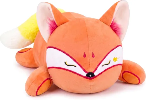 Miniatura 10 de Onsoyours Animales de peluche con peso original, lindo juguete de almohada de felpa de Capybara con peso positivo y suave, regalo para niños