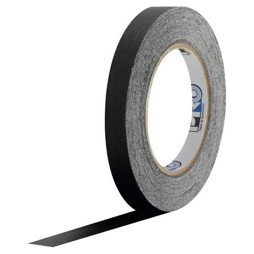Miniatura 18 de Rollo de cinta adhesiva de crepé, de la marca ProTapes, modelo 46, Negro, 1