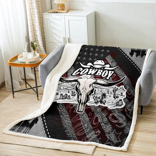 Miniatura 10 de Manfei Manta de flores de loto morado, manta de cama bohemia con libélula para niños, niñas, adultos, manta floral de acuarela para sofá, manta