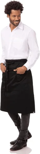 Miniatura 2 de Chef Works Delantal de camarero reversible unisex con bolsillos