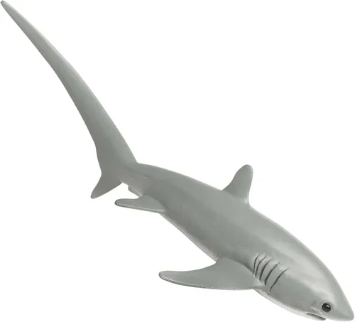 Safari Ltd - Figura de tiburón trillador realista de 6.75 pulgadas, juguete educativo para niños, niñas y niños a partir de 3 años