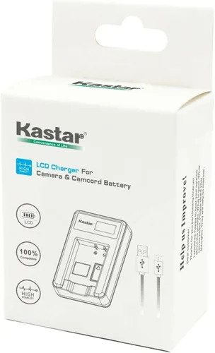 Miniatura 5 de Kastar Cargador de batería USB triple LCD compatible con Canon NB-6L NB-6LH, Canon PowerShot SX260 HS, PowerShot SX270 HS, PowerShot SX280 HS