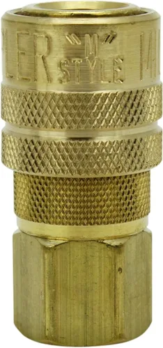 Miniatura 4 de Milton 715BK FNPT M Acoplador 1/4 pulgadas, caja de 100
