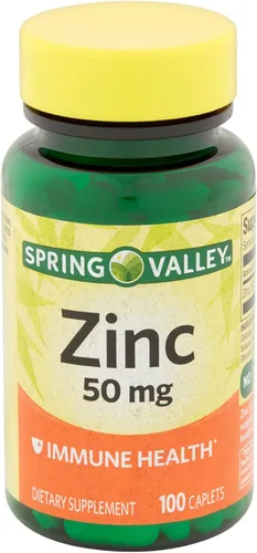 Miniatura 4 de Spring Valley - Zinc 50 mg, 200 unidades de suplemento de zinc Spring Valley es adecuado para la ingesta diaria.