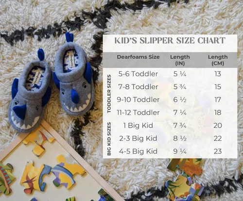 Miniatura 4 de Dearfoams Pantuflas lavables unisex para niños y niños pequeños