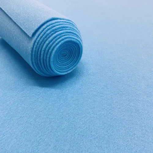 Miniatura 30 de Tela de fieltro acrílico, color verde manzana, 1 yarda, 72 pulgadas de ancho por 36 pulgadas de largo, fieltro artesanal