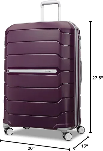 Miniatura 93 de Samsonite Freeform – Maleta rígida, expandible con ruedas dobles giratorias, Blanco