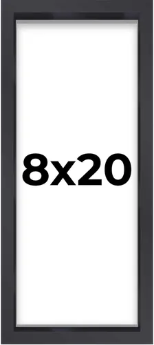 Miniatura 80 de Marco contemporáneo de caja de sombra negra de 14 x 25 pulgadas, profundidad de espacio utilizable, tamaño interior 14 x 25 o 25 x 14 pulgadas