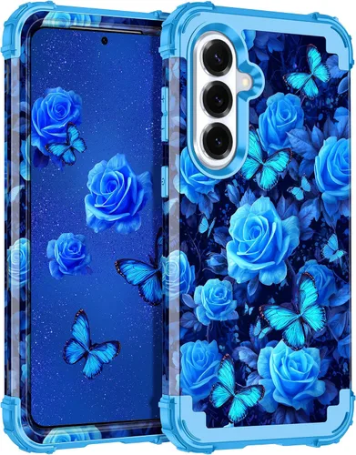 Miniatura 47 de Casetego Funda para Galaxy A16 5G, Tres Capas de Alta Resistencia Robusta a Prueba de Golpes, Protección Completa Rugosa de PC Duro + Parachoques