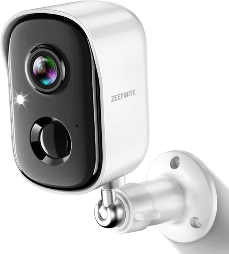 Cámaras de seguridad inalámbricas para exteriores, cámara de interior alimentada por batería de 2K/cámara WiFi para seguridad del hogar con