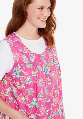 Miniatura 4 de Only Necessities Delantal a presión en talla grande para mujer