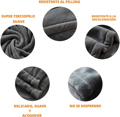Miniatura 5 de Elegant Comfort Manta de Forro Polar de Terciopelo de Lujo Súper Suave con Estampados Navideños - Decoración del Hogar con Temática Navideña, Mantas