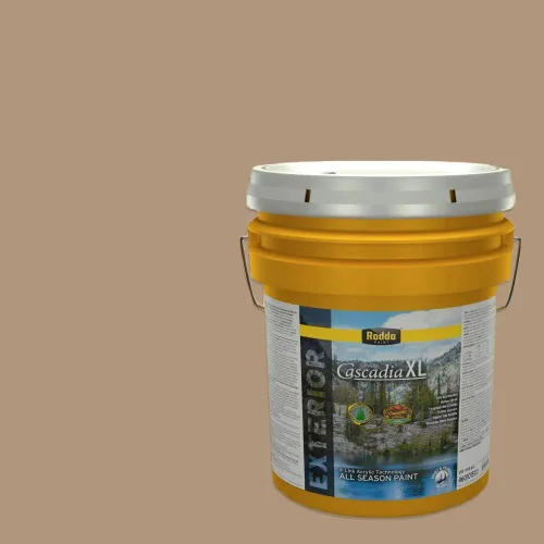 Miniatura 118 de Rodda Paint CASCADIA XL Pintura e imprimación satinada exterior en uno, cuarto de galón, resistencia industrial