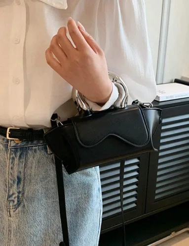 Miniatura 2 de Bolso pequeño de color plateado, bolsos cruzados, bolsos de noche Y2K, bolso de mano para mujer, bolsos de hombro, bolsa de mano para mujer 2024