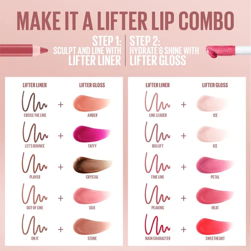 Miniatura 7 de Maybelline Lifter Gloss, Brillo de Labios Hidratante con Ácido Hialurónico, Alto Brillo para Labios Más Llenos, Perla, Perla Plateada Transparente