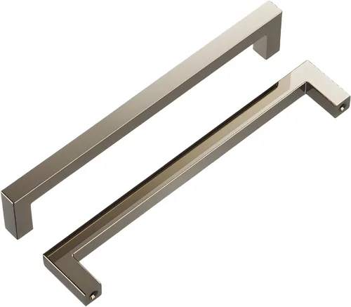 Miniatura 40 de Hickory Hardware - HH075326-BGB - Manija de la colección Skylight, 3 pulgadas de centro a centro, latón dorado cepillado.